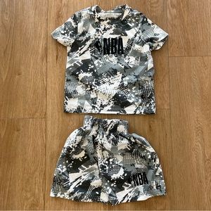 NBA Tee & Shorts Set 4T